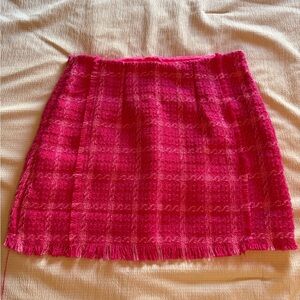 SHEIN Vibrant Pink Mini Skirt